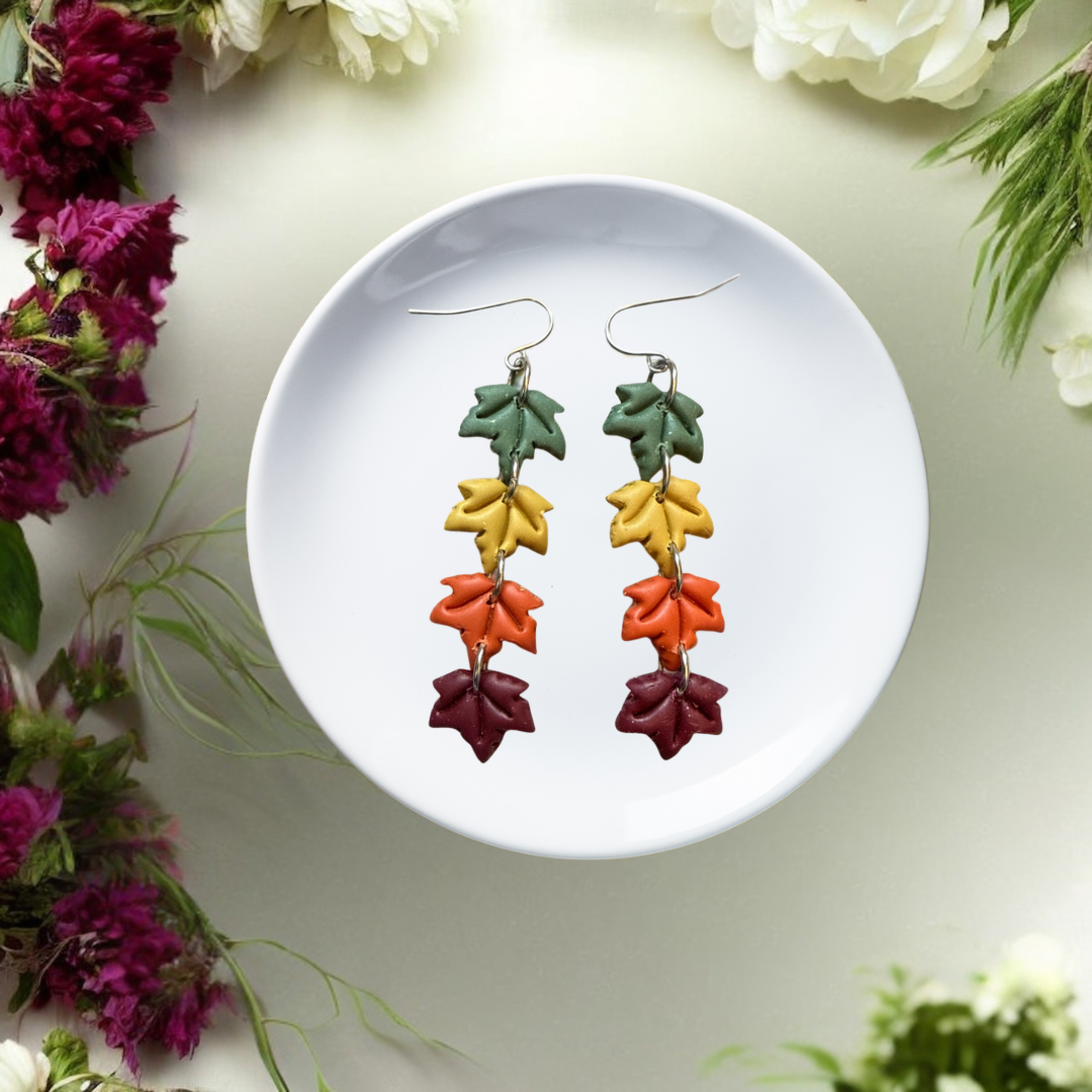 Maple Leaf Fall Dangles