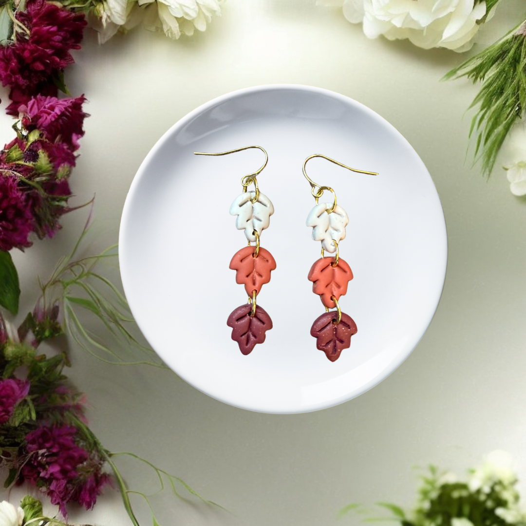 Small Fall Leaf Dangles