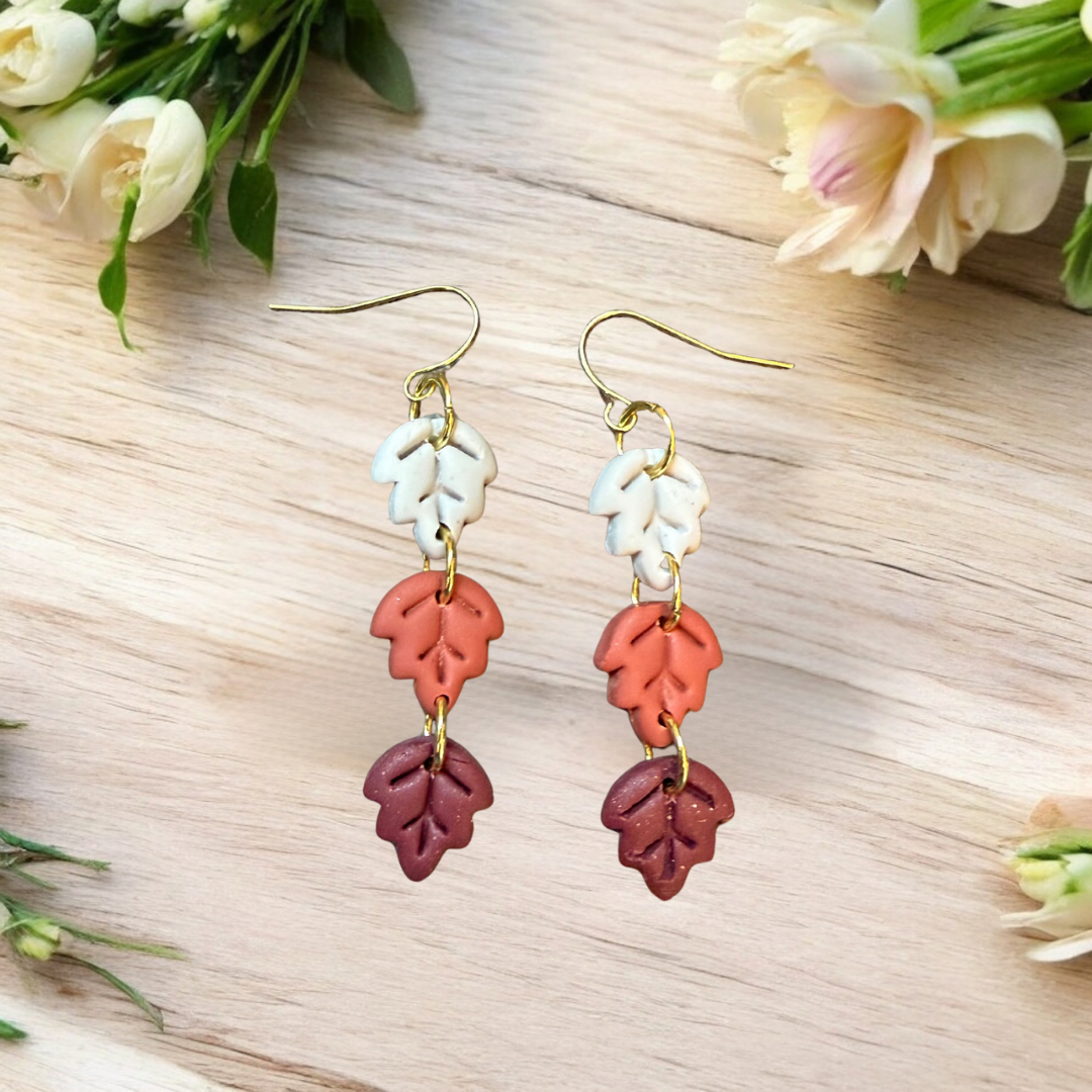 Small Fall Leaf Dangles