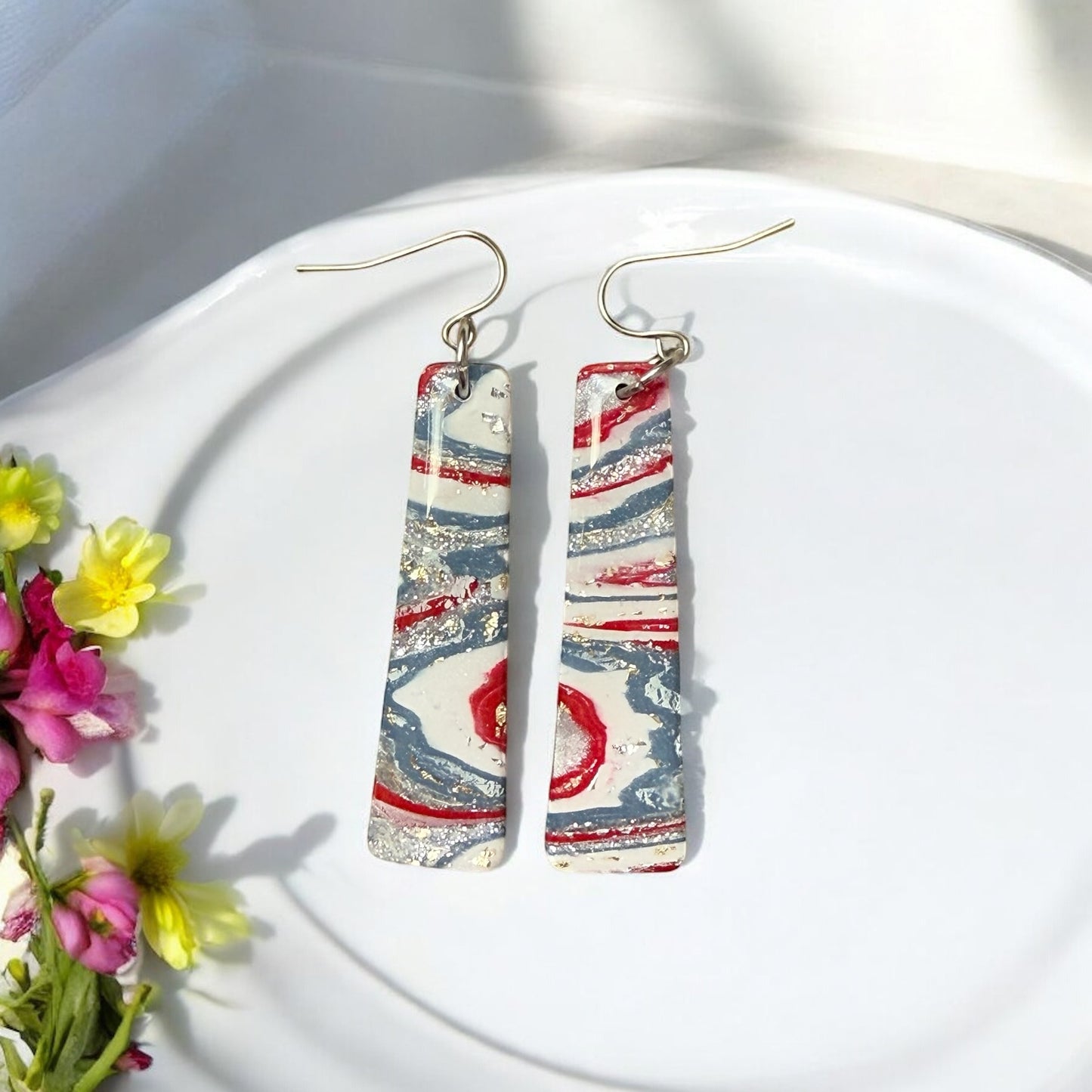 Patriotic Marble Swirl