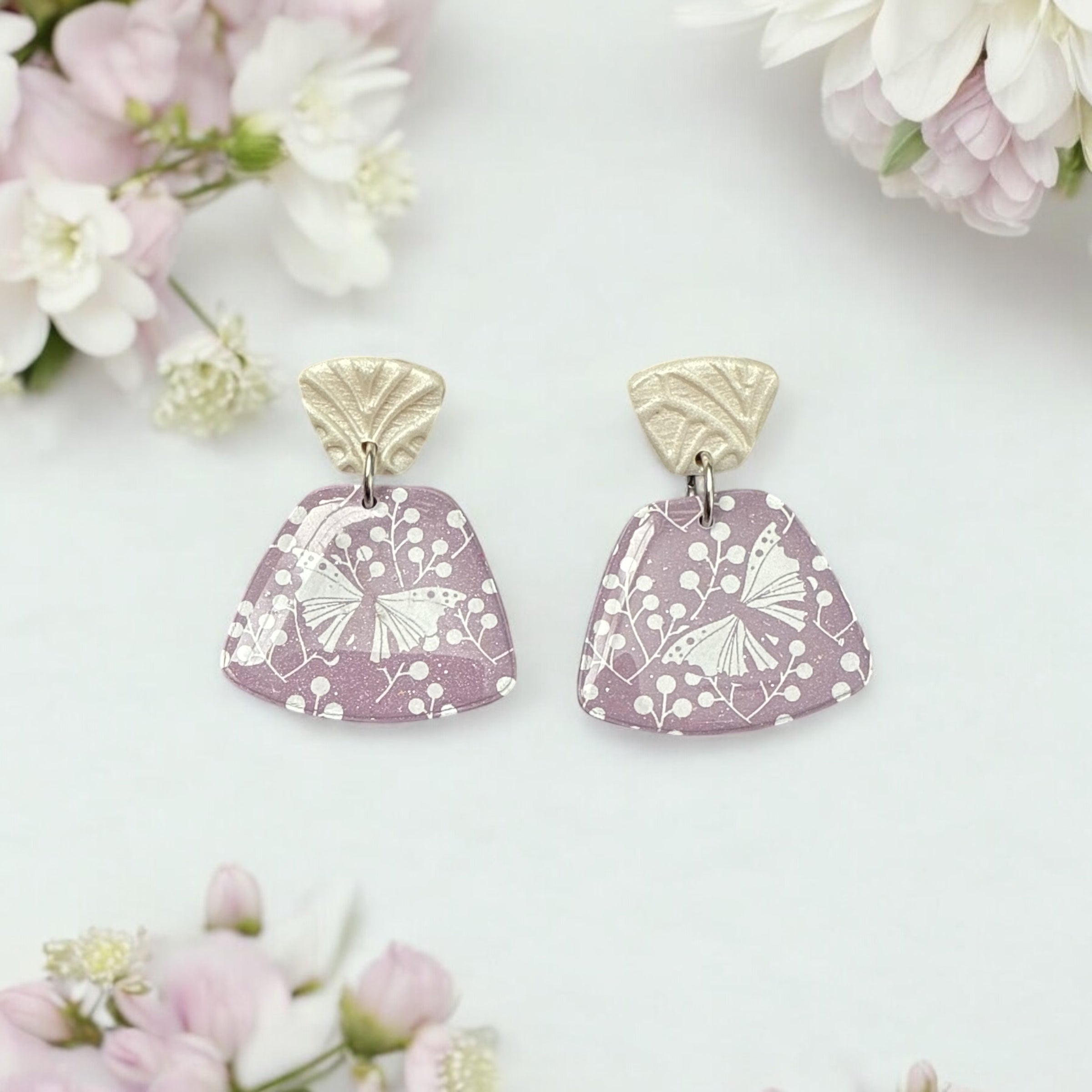 Lavender Butterflies