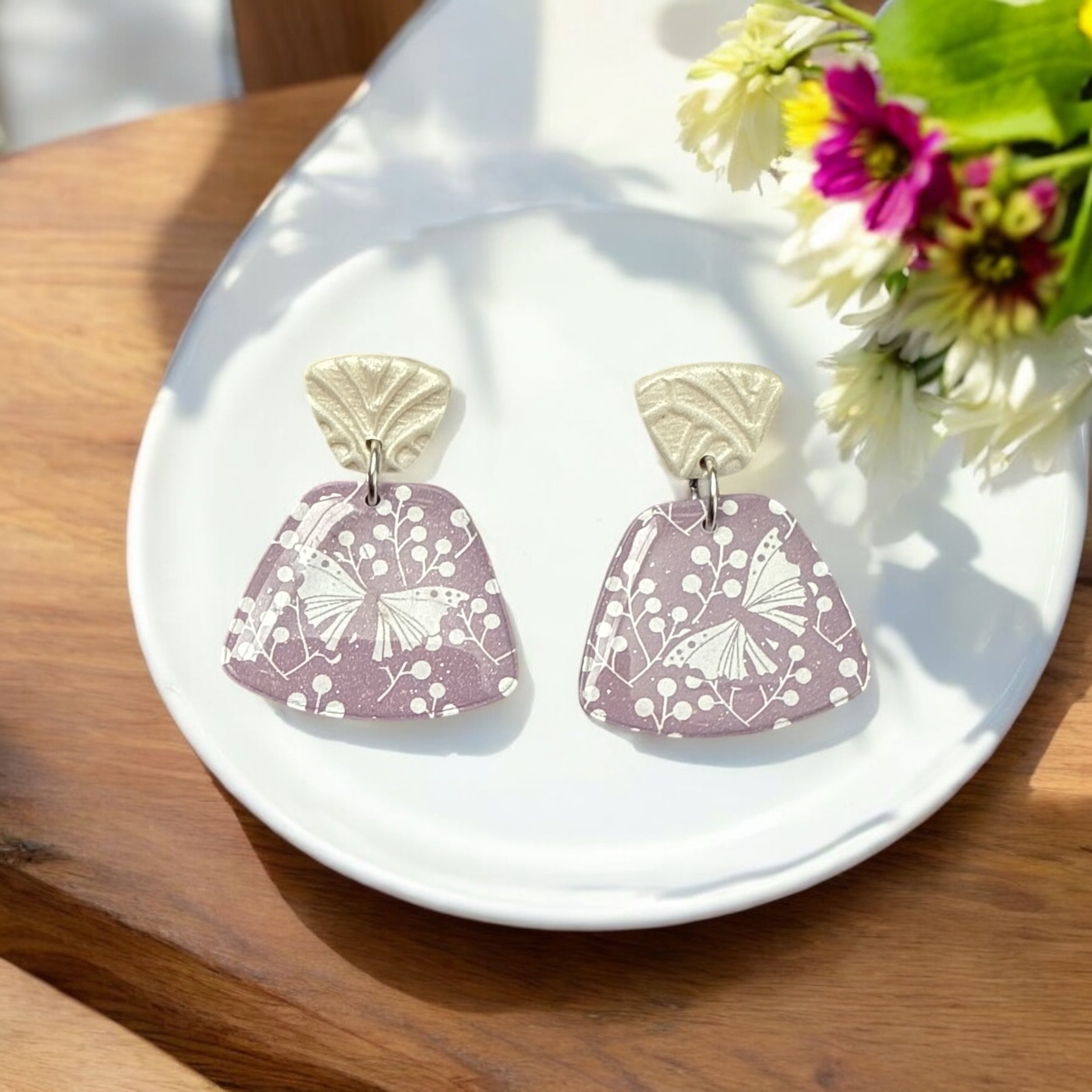 Lavender Butterflies