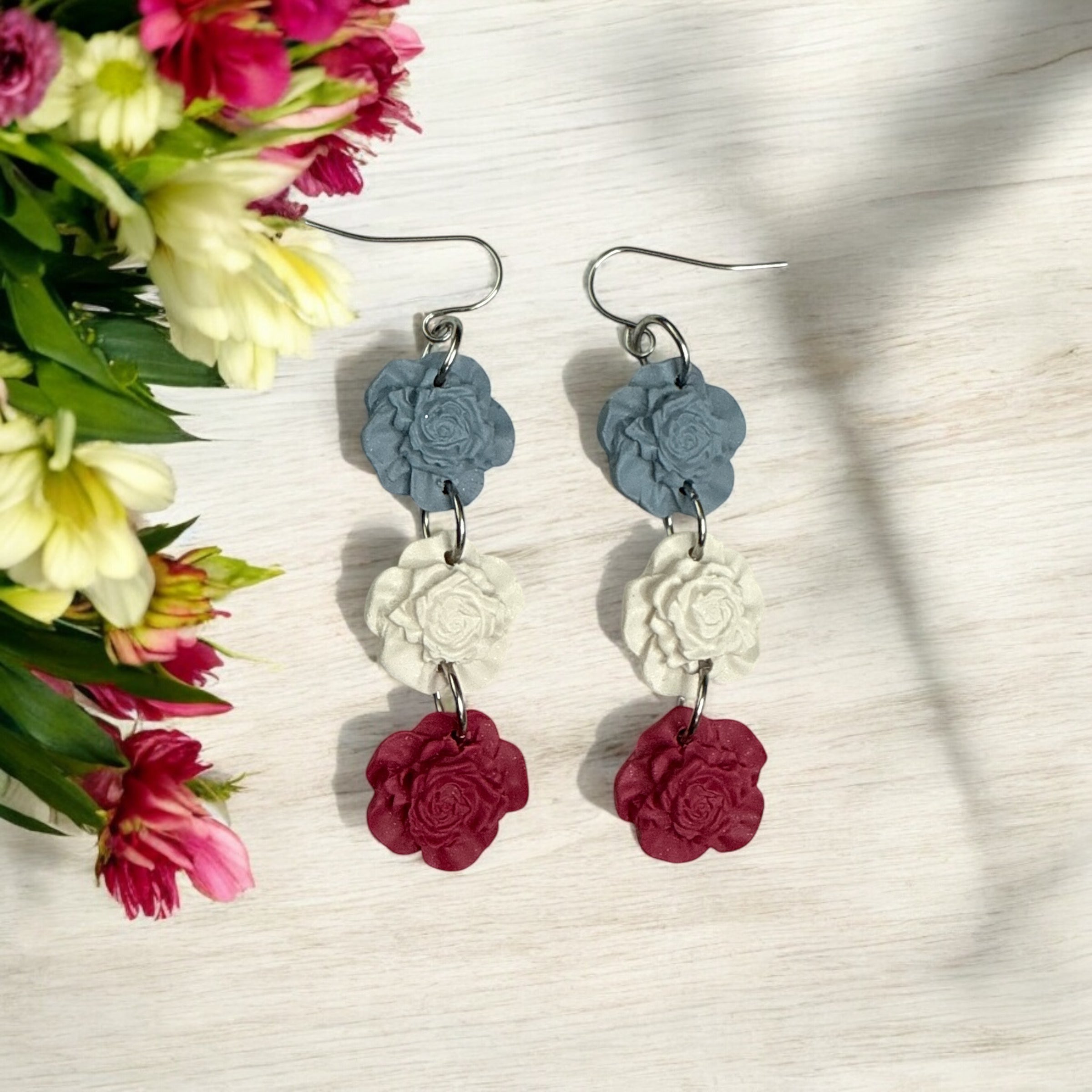 Dewdrop Delight Floral Dangles