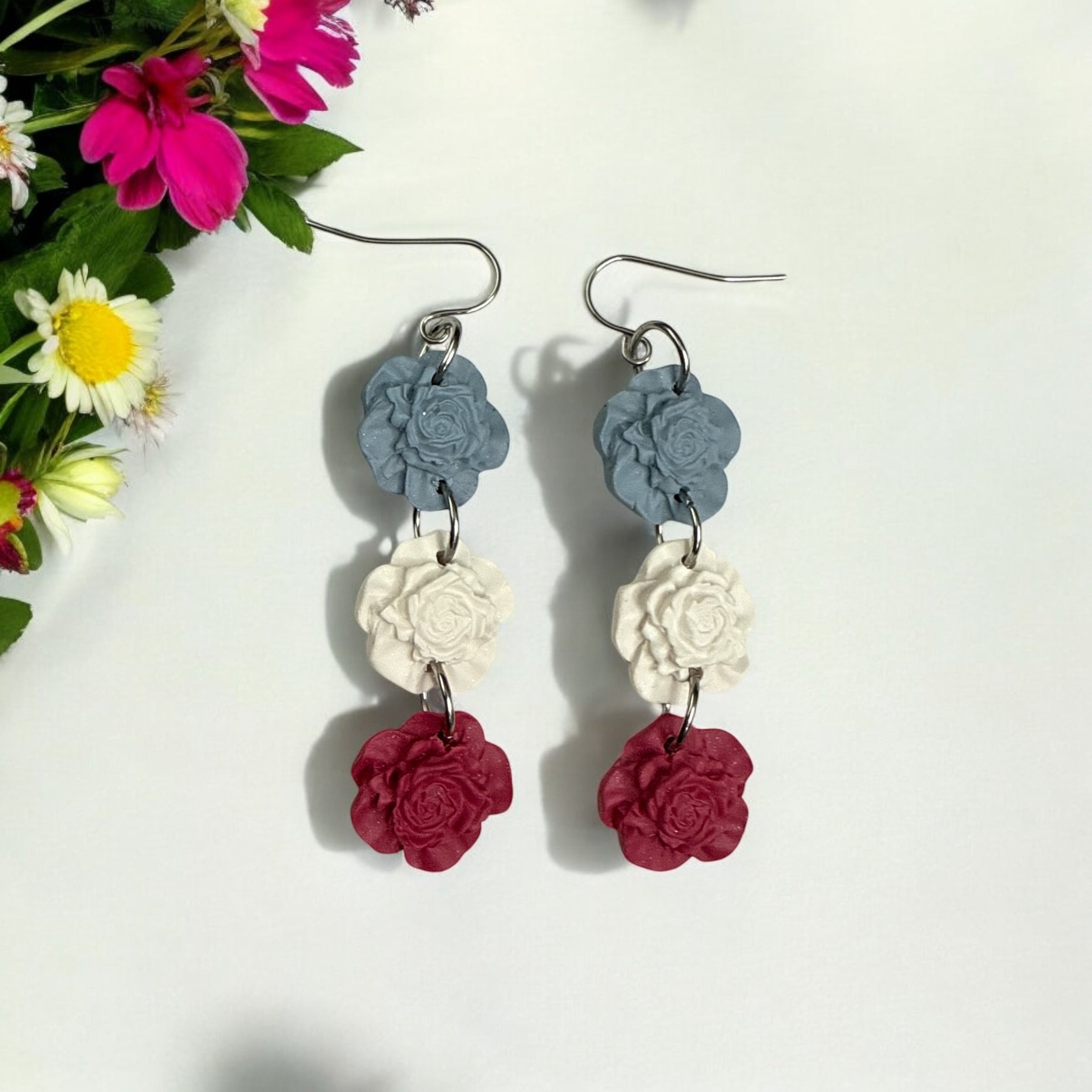 Dewdrop Delight Floral Dangles
