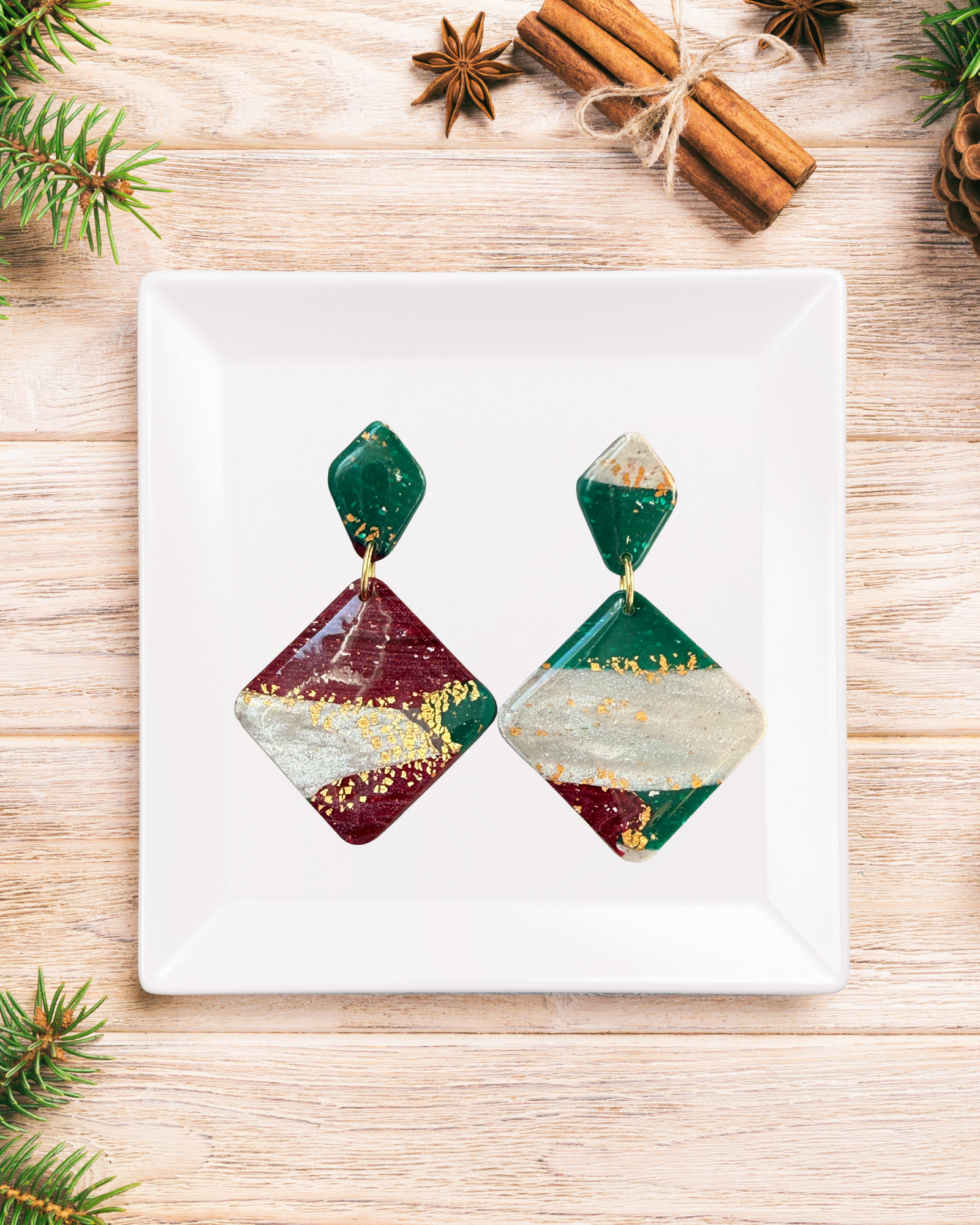 Bold Christmas Dangles