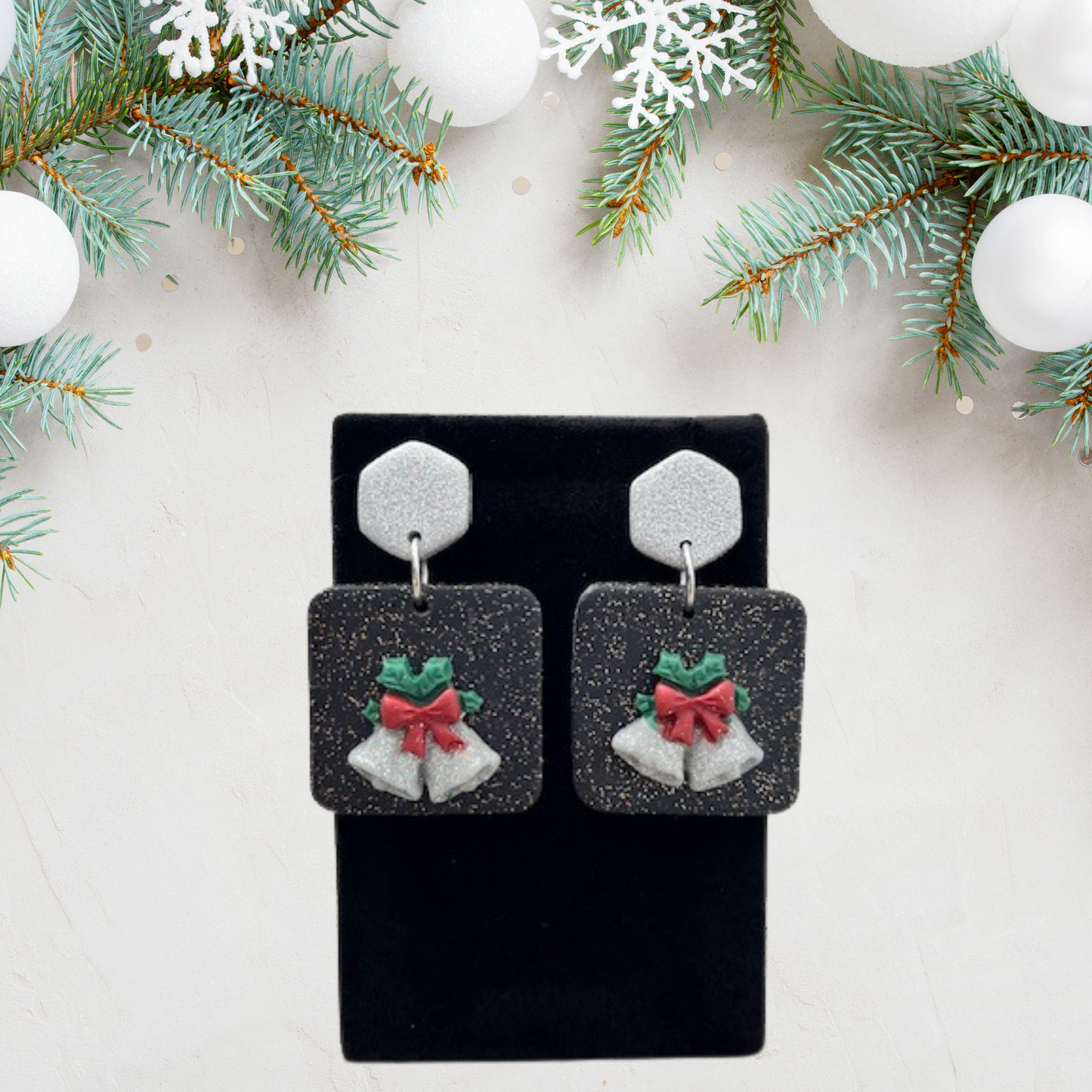 Silver Bells Dangle
