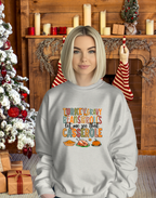 Turkey Gravy Beans & Rolls Thanksgiving Crewneck