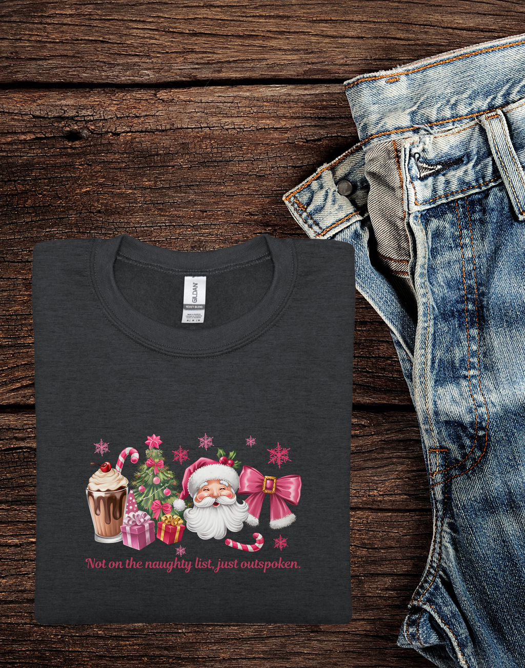 Not on the naughty list, just outspoken