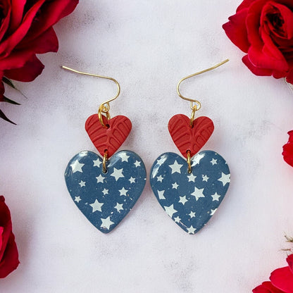 Star Spangled Love Dangles