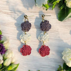 Spring Sorbet Floral Dangles