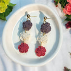 Spring Sorbet Floral Dangles