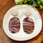 Valentines Marble Dangle