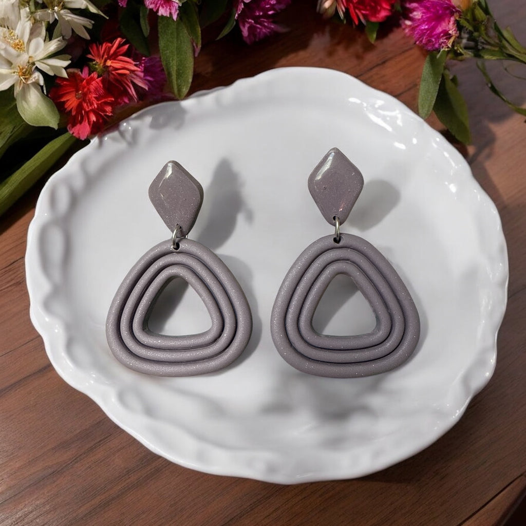 Simple Lavender Dangles