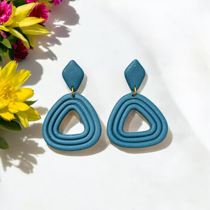 Simple Teal Dangles