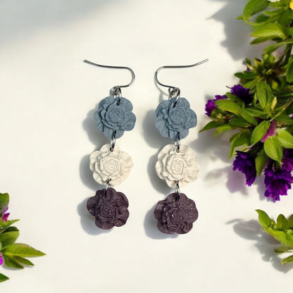 Mystical Springtime Floral Dangles