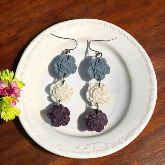 Mystical Springtime Floral Dangles
