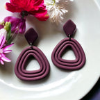 Rose Pink Simple Dangles