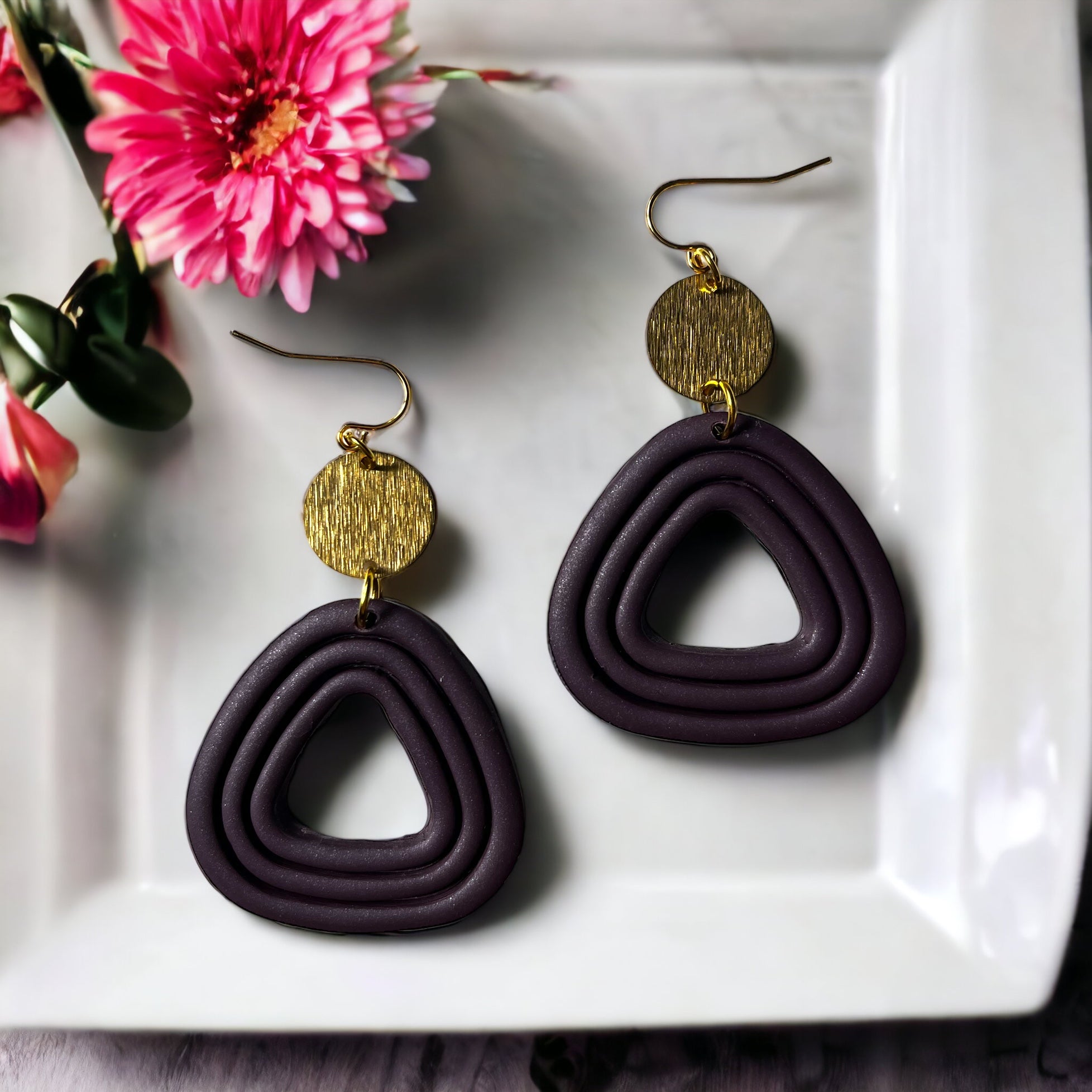 Plum Dangles
