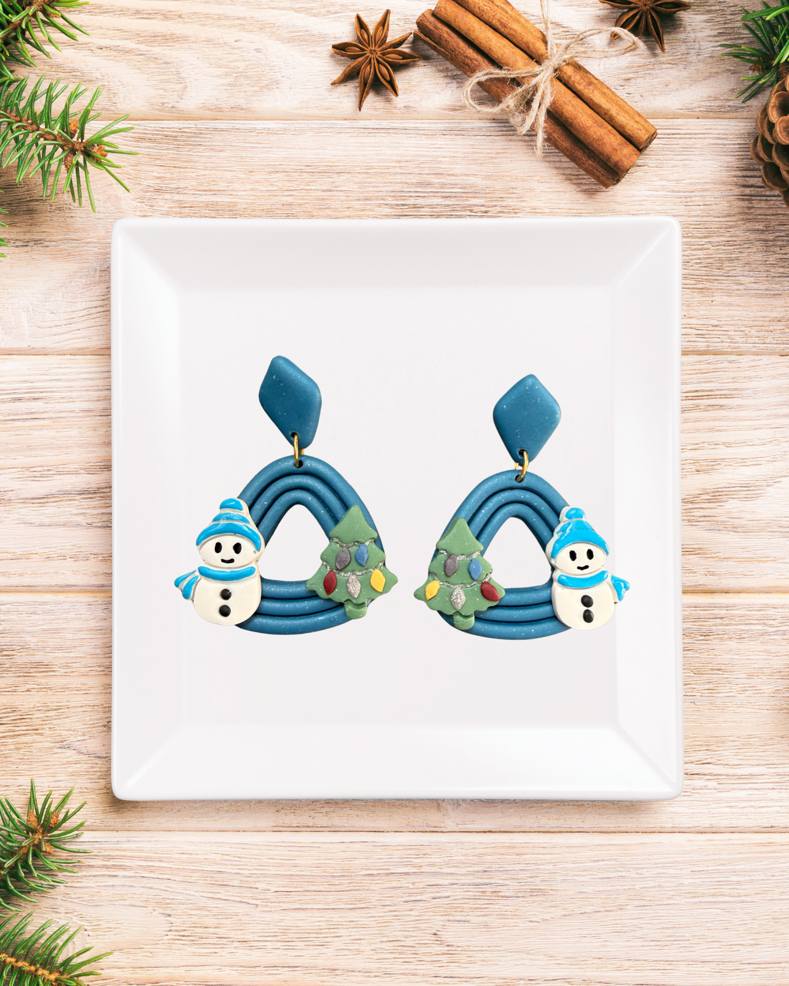 Festive Snowman Dangles