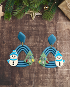 Festive Snowman Dangles