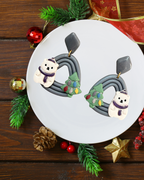 Festive Polar Bear Dangles