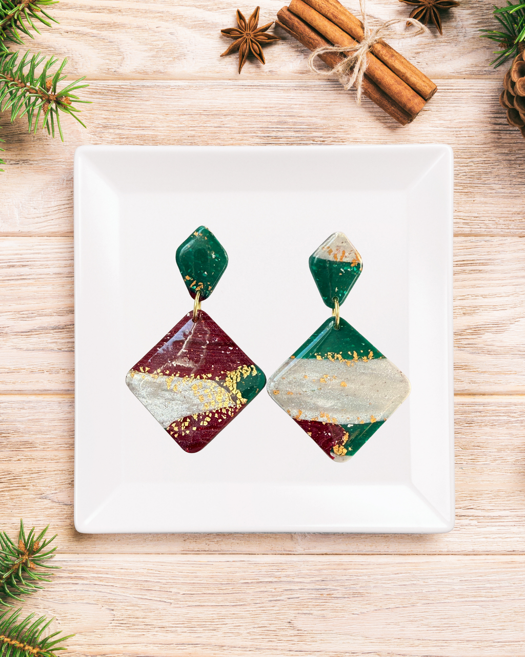 Bold Christmas Dangles