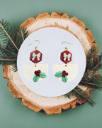 Frosted Berry Dangles