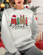 Mimi Claus Christmas Crewneck Sweatshirt