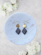Small Brown Shimmery Dangle