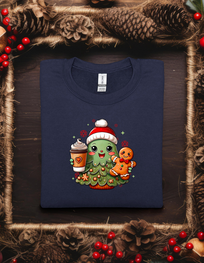 Christmas Tree Ghost Crewneck