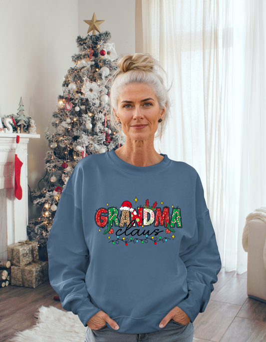 Grandma Clause Crew Neck