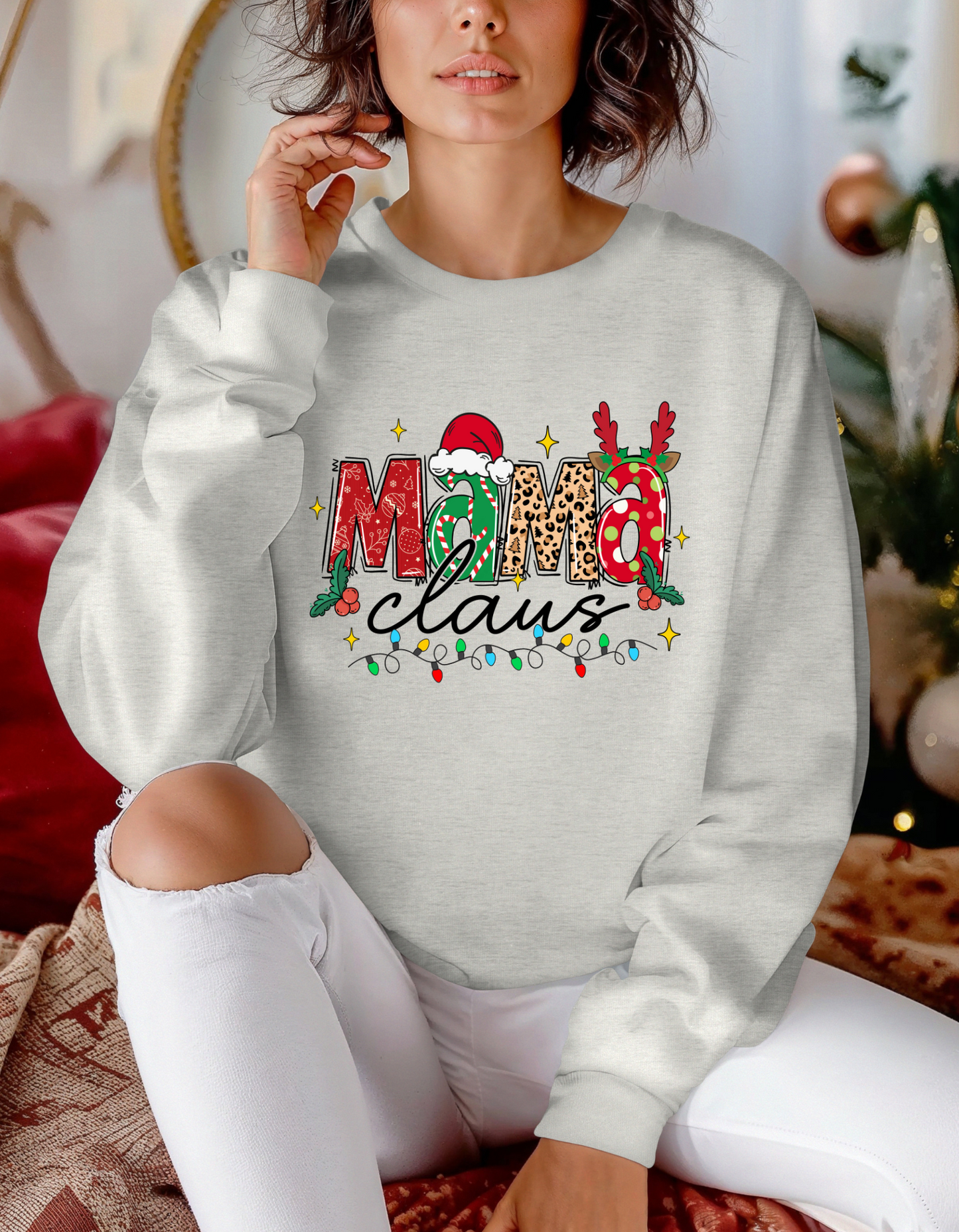 Mama Clause Crew Neck