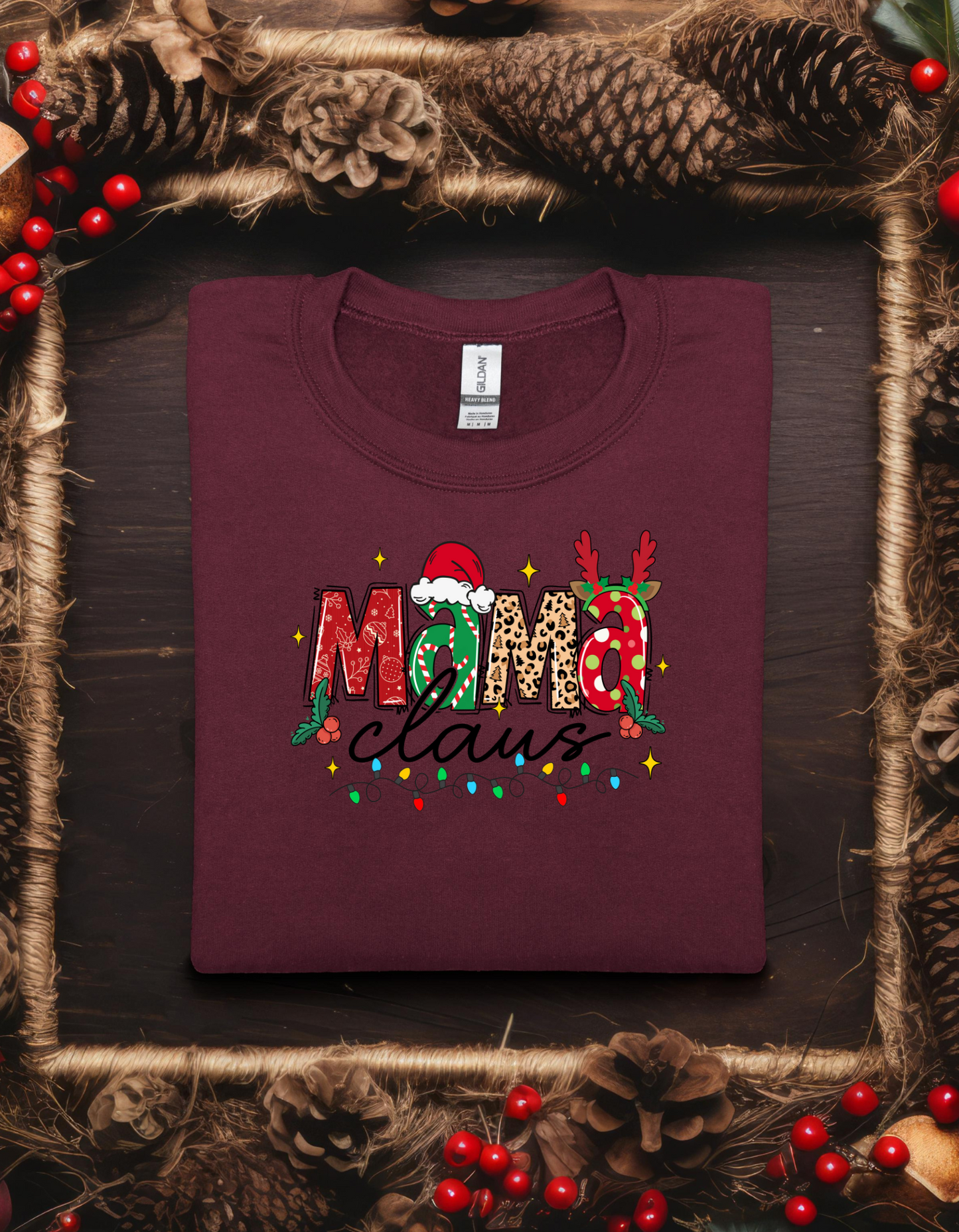 Mama Clause Crew Neck