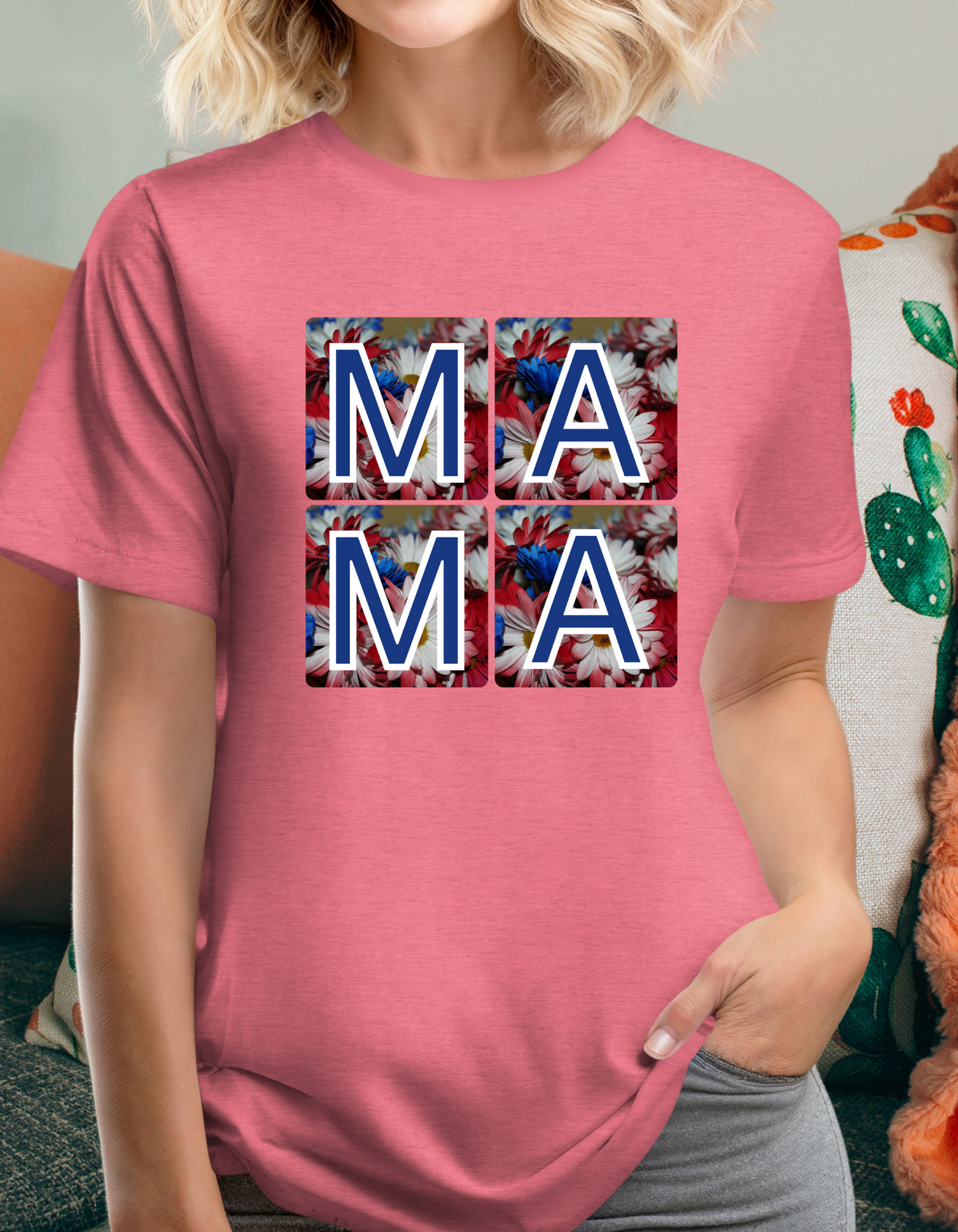 Flowery Mama Tee