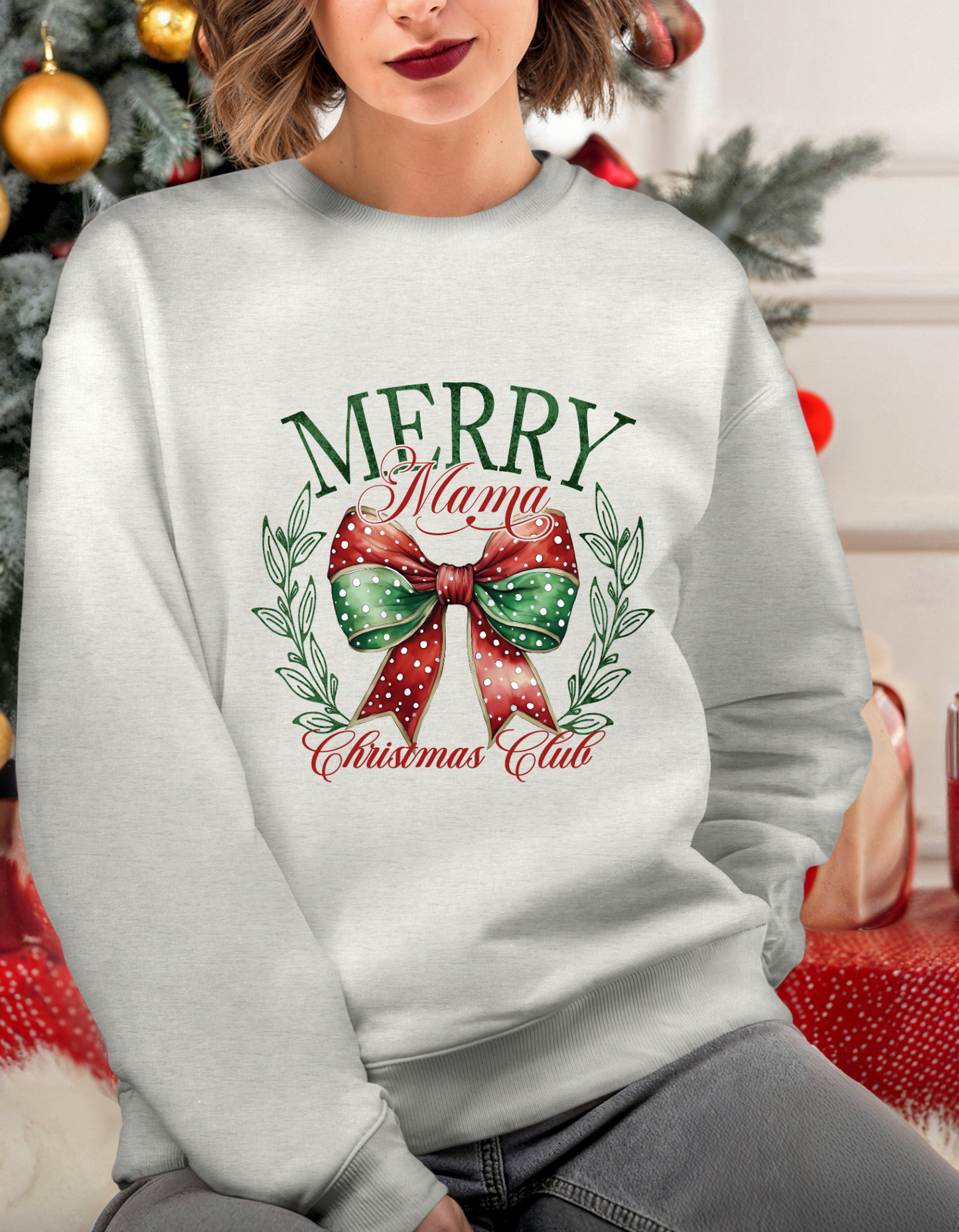 Merry Mama Crewneck