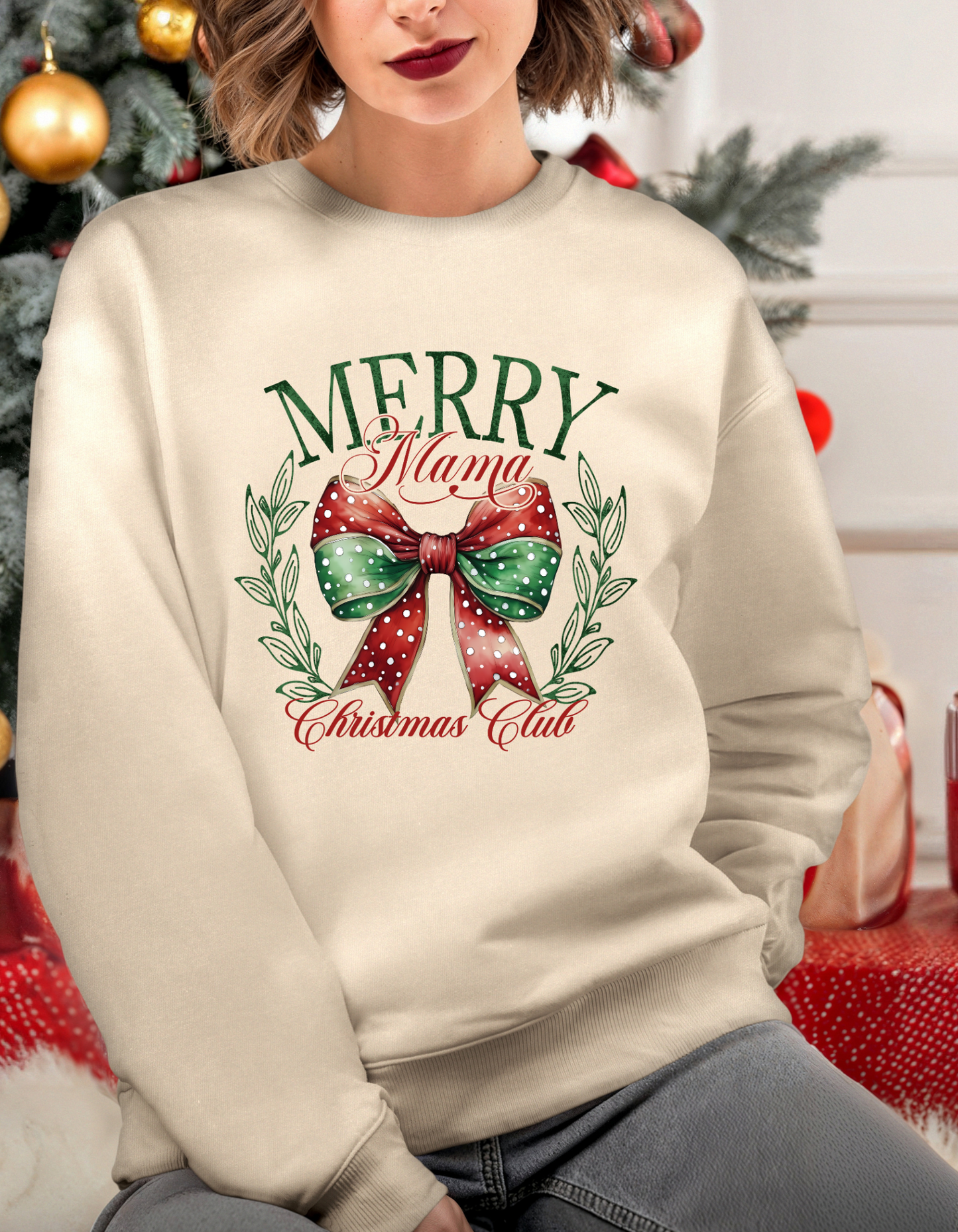 Merry Mama Crewneck