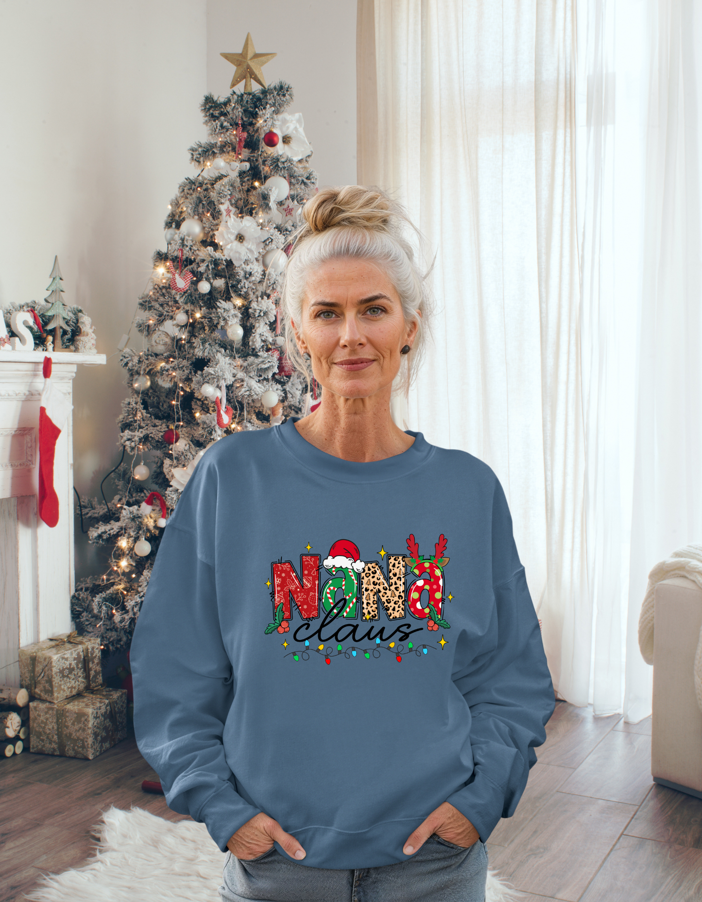 Nana Clause Crewneck