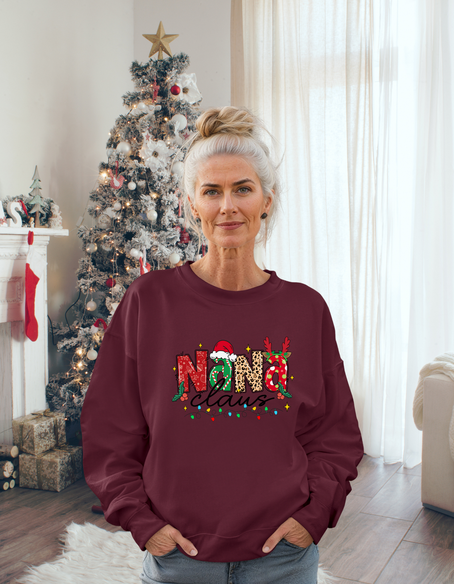 Nana Clause Crewneck