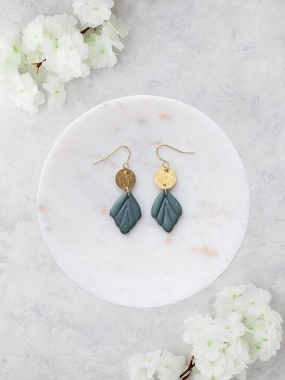 Small Shimmery Green Dangles