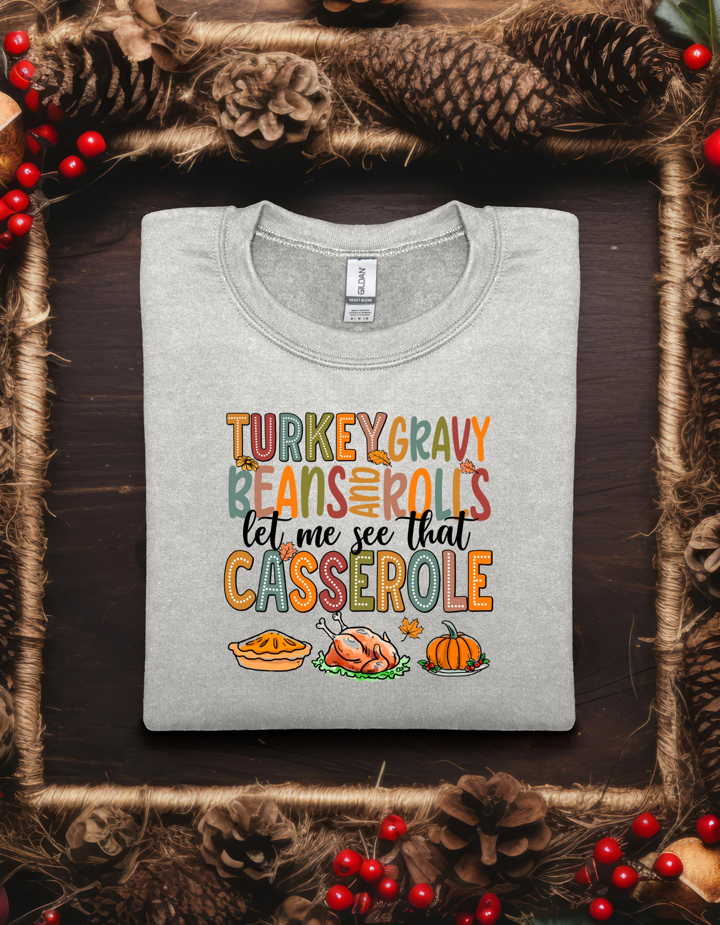 Turkey Gravy Thanksgiving Crewneck