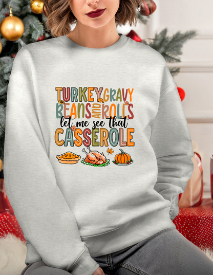 Turkey Gravy Thanksgiving Crewneck