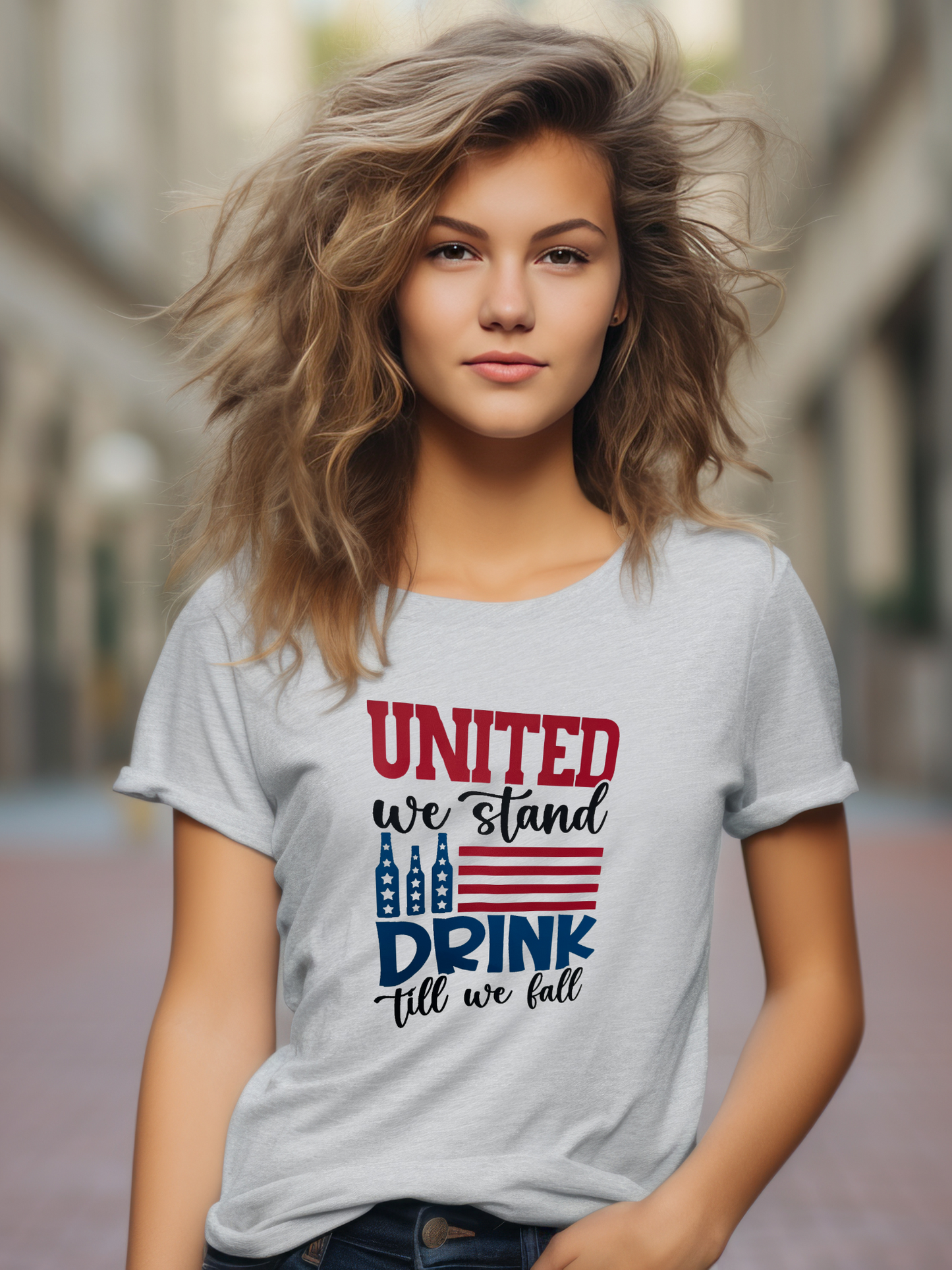 United We Stand Drink Till We Fall